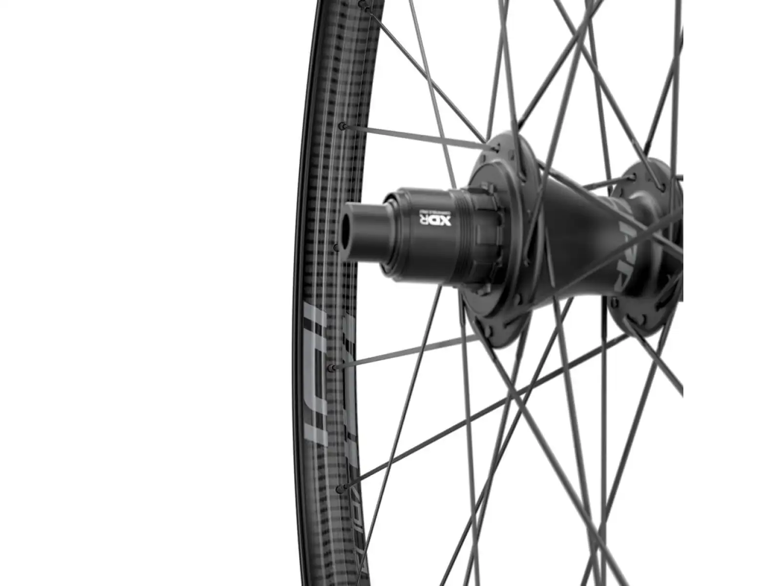 Zipp 101 XPLR Carbon Disc TL CL 12x142 mm rear wheel black