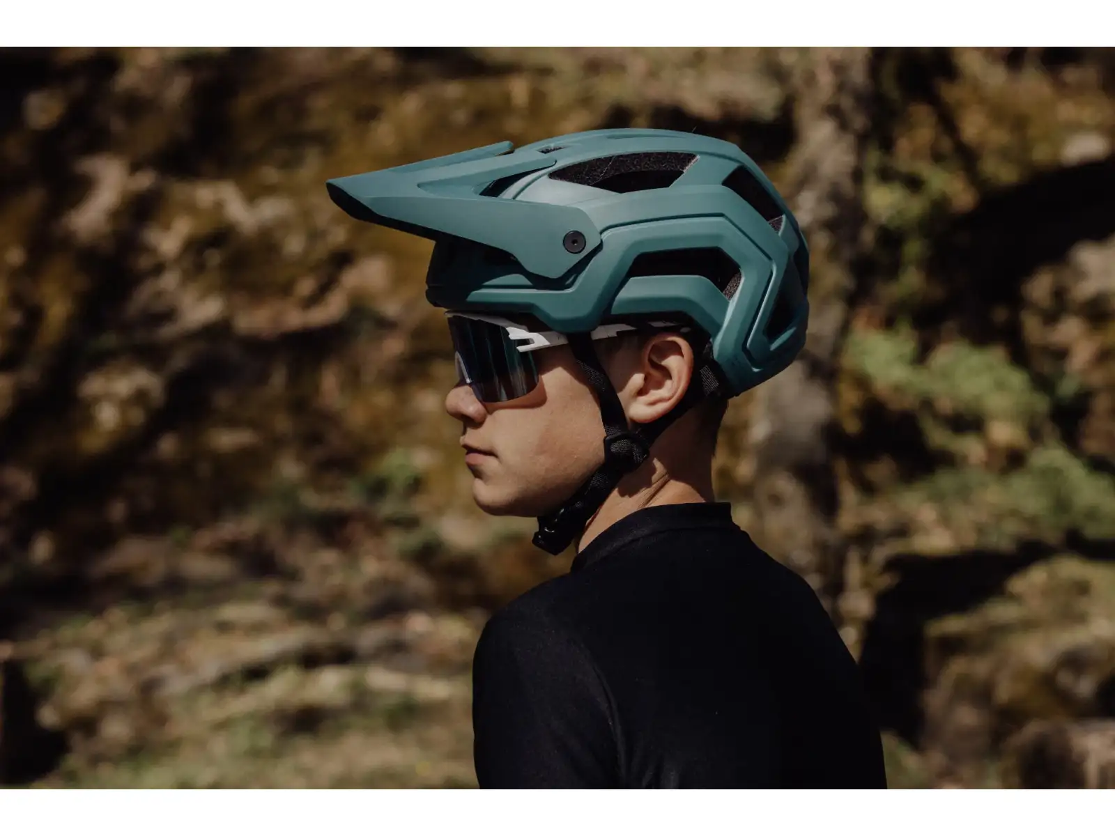 Force Trail MTB helmet petrol