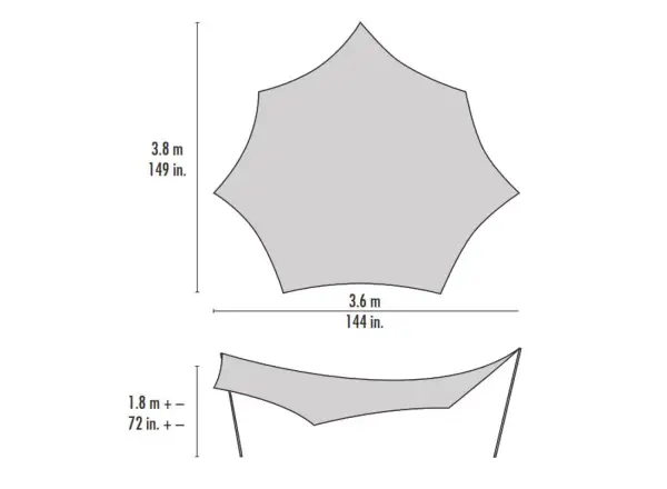 MSR Rendezvous 120 2–4-Person Wing Shelter