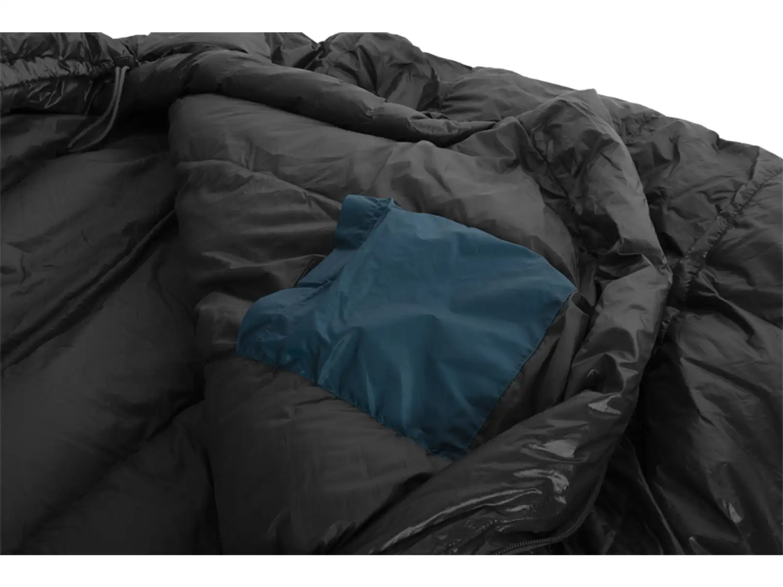 Pinguin Lava 350 sleeping bag 185 cm blue