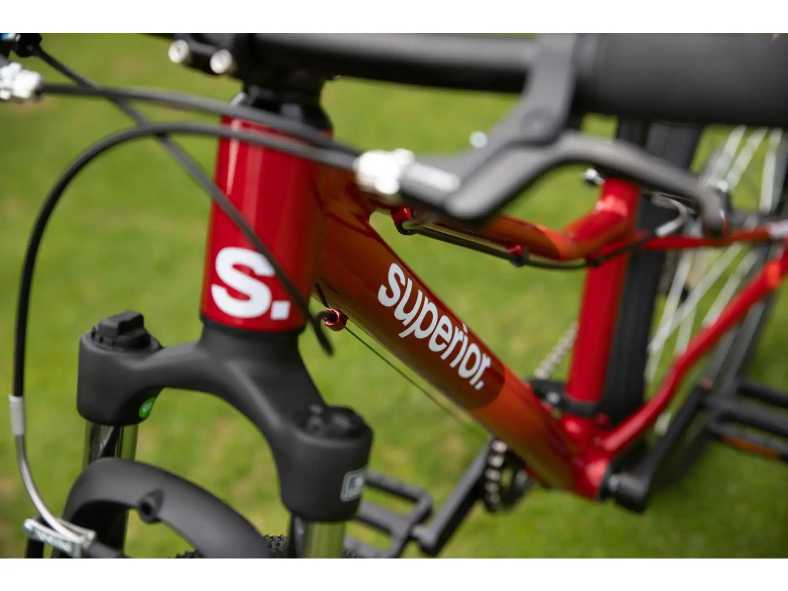 Superior RACER 24 kids bike Gloss Racing Red