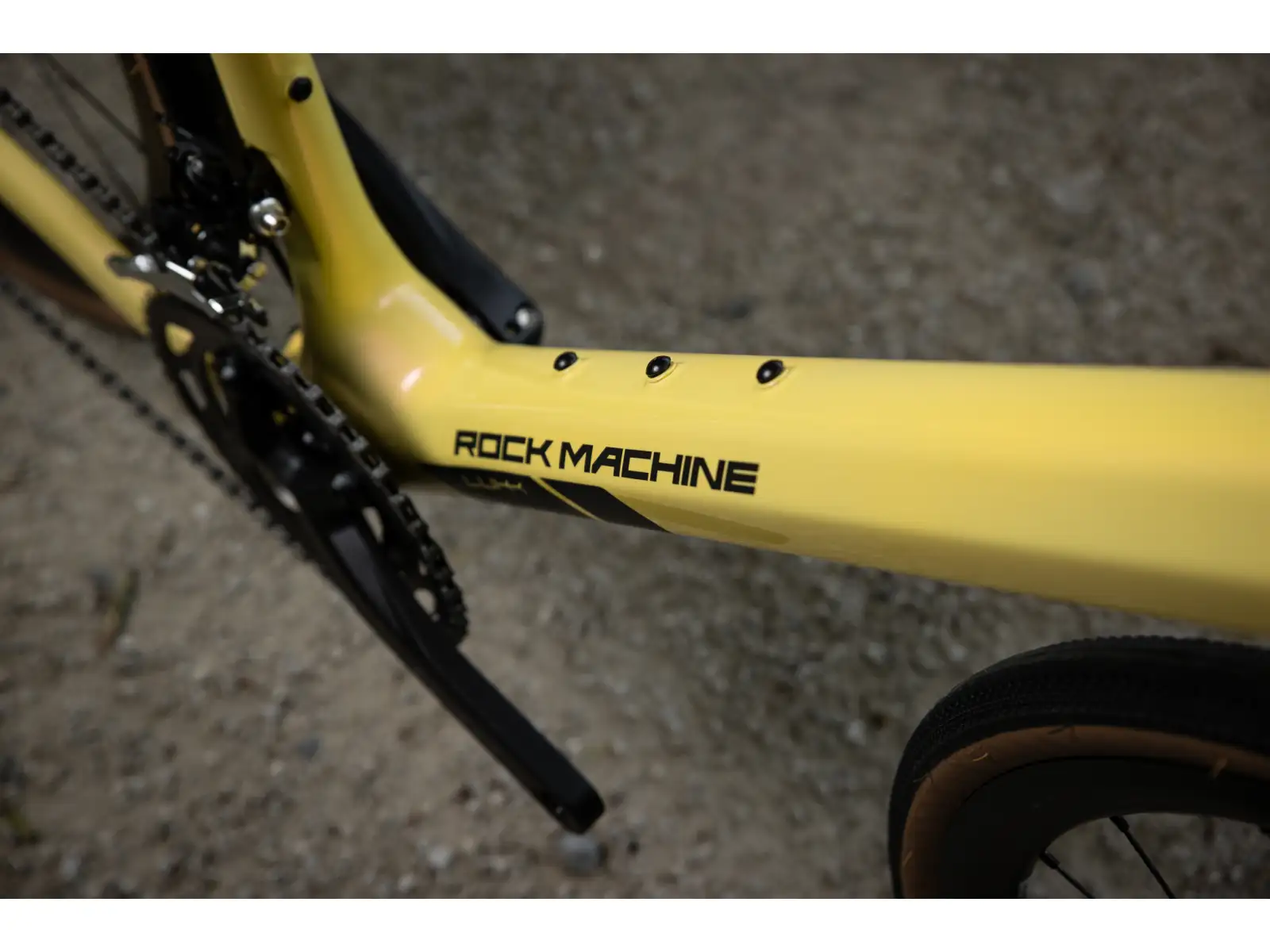Rock Machine Lukk CR 60 gravel bike Gloss Sulfur Yellow