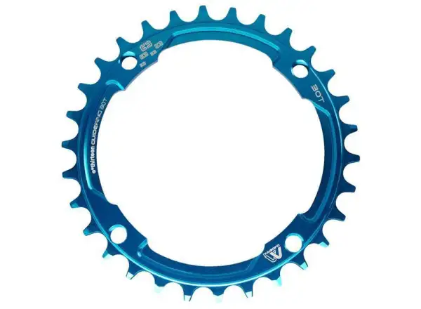 E-13 M chainring BCD104 blue 30 teeth/47.5 mm chainline