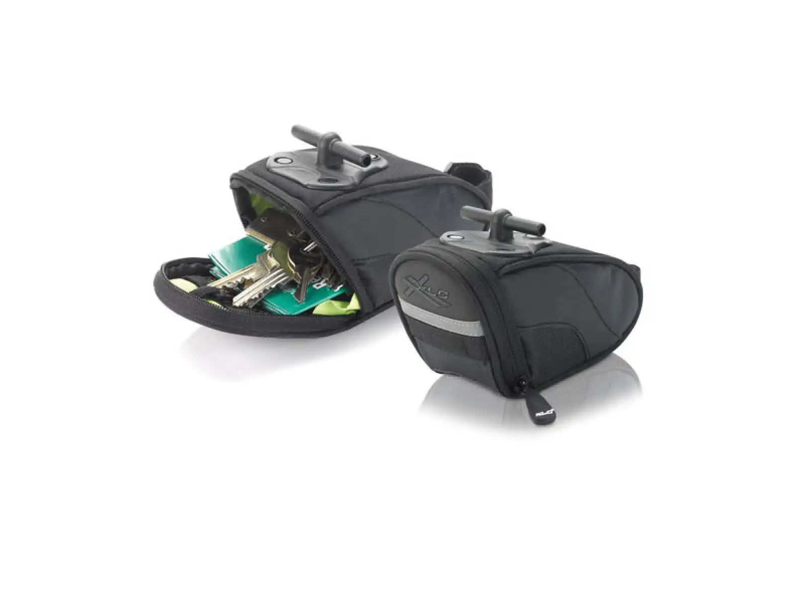 XLC BA-S44 saddle bag 0.45l Black/Anthracite