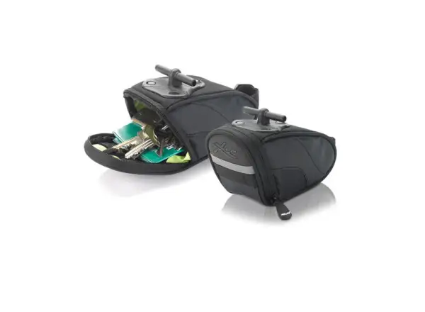 XLC BA-S44 saddle bag 0.45l Black/Anthracite