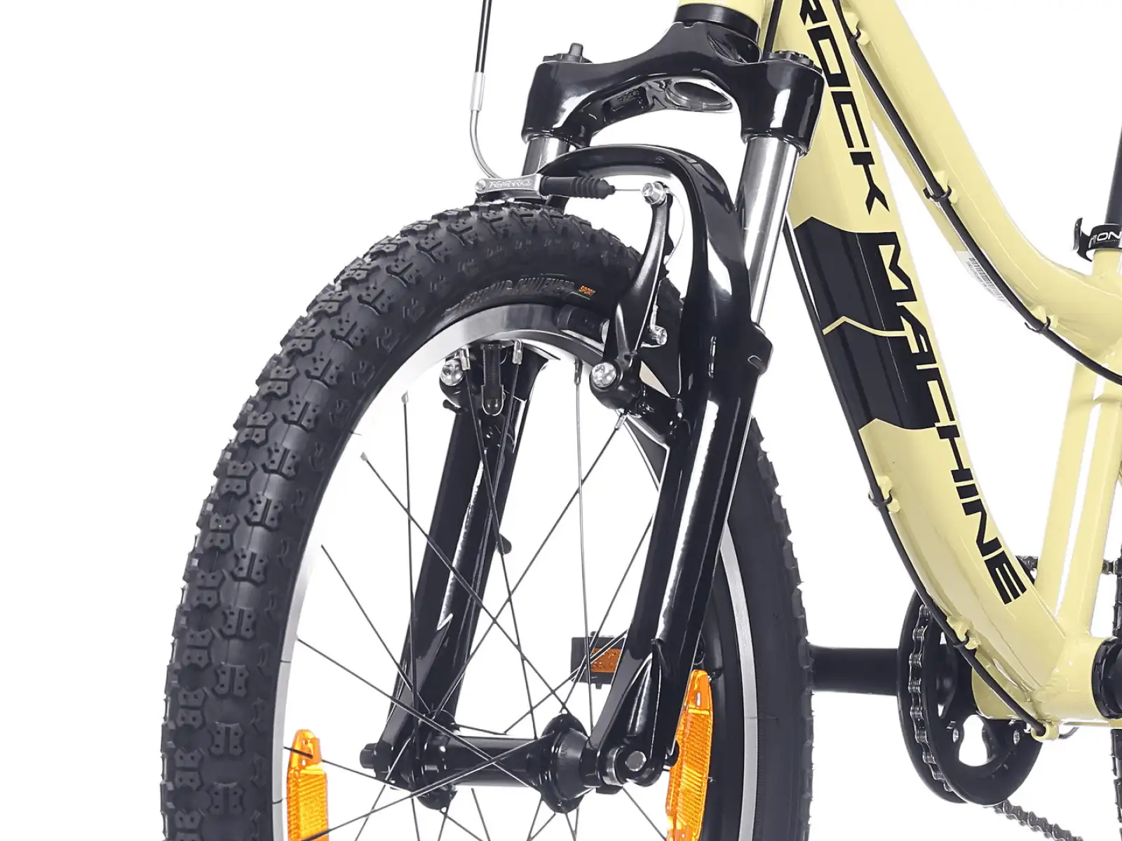 Rock Machine Storm 20 VB kids bike Sulfur Yellow
