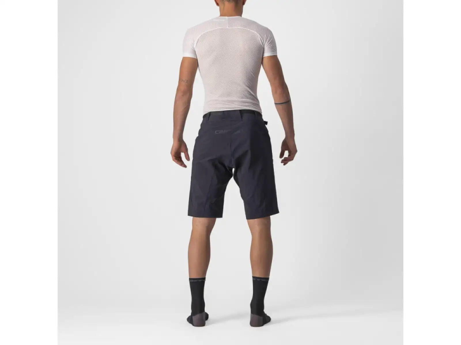 Castelli Unlimited Trail men's loose shorts without liner black
