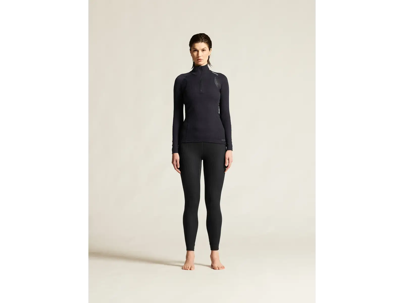 CRAFT Active Extreme X Zip women's shirt black