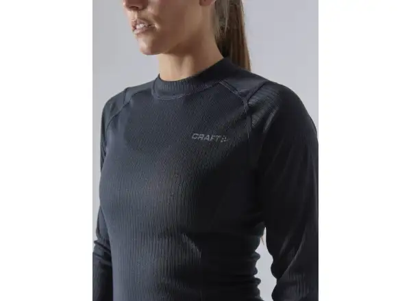 Craft Core Dry Baselayer women's set long sleeve shirt + pants black