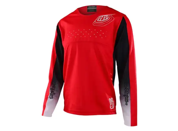 Troy Lee Designs Sprint children's jersey long sleeve Richter Race Red