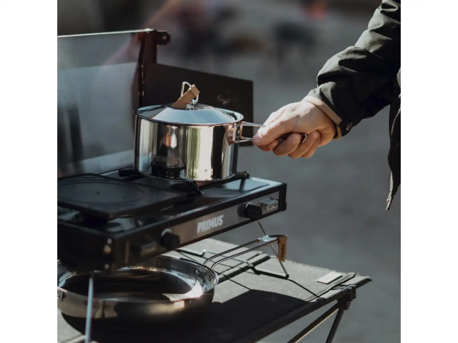 Primus CampFire Cookset S.S. Small camping cooking set