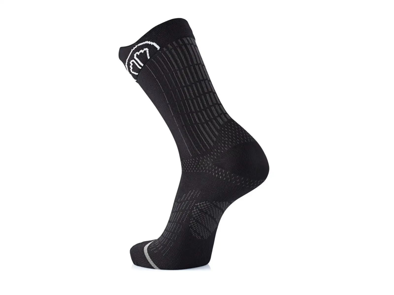 Sidas Run Anatomic Crew running socks black