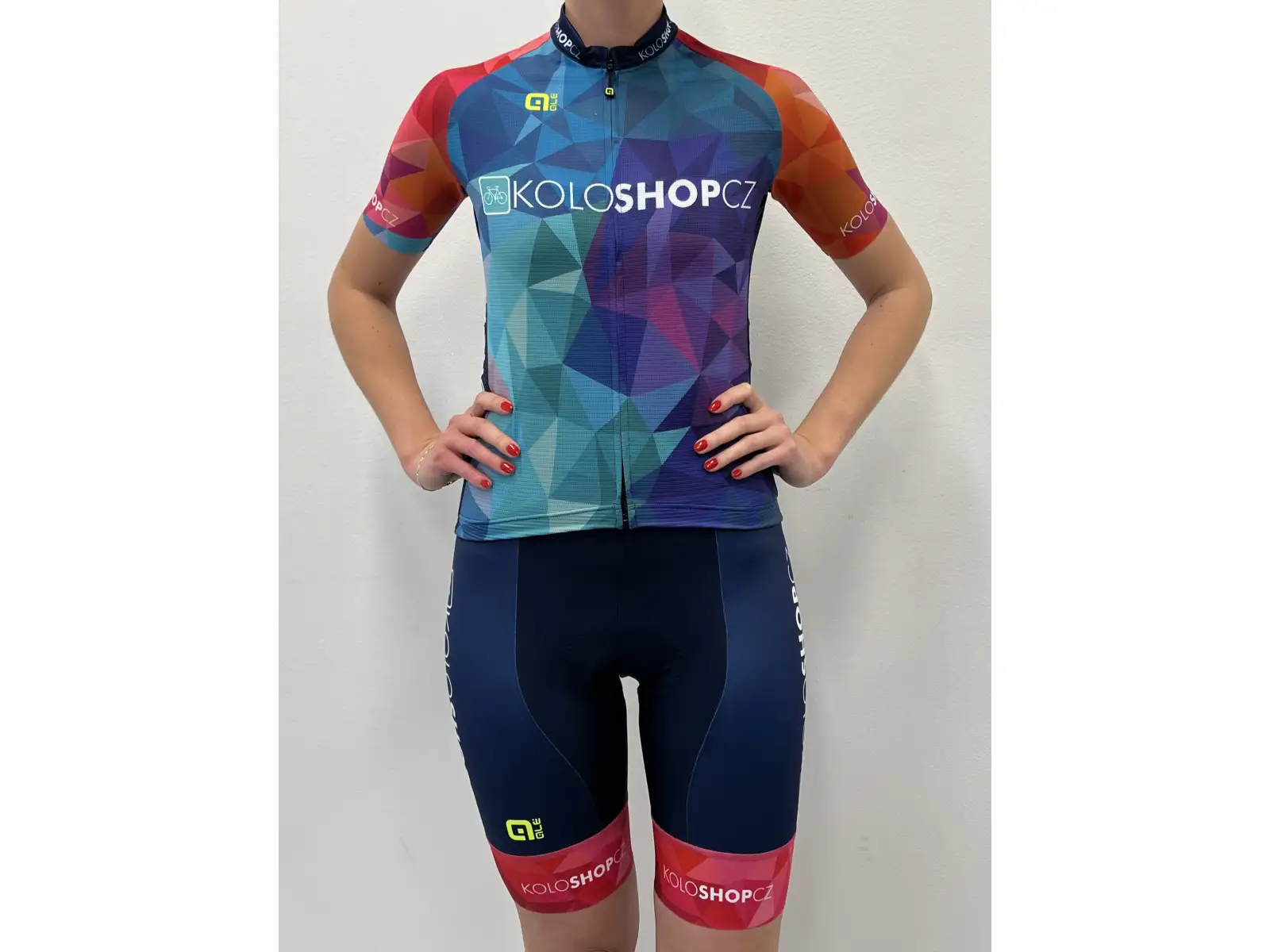 Alé Team Prime Koloshop women's jersey short sleeve multicolor