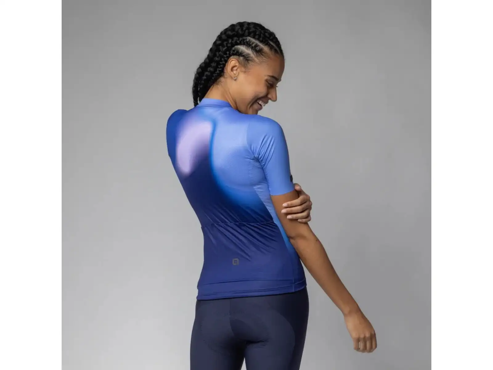 Alé PR-E Flash women's jersey short sleeve Blue