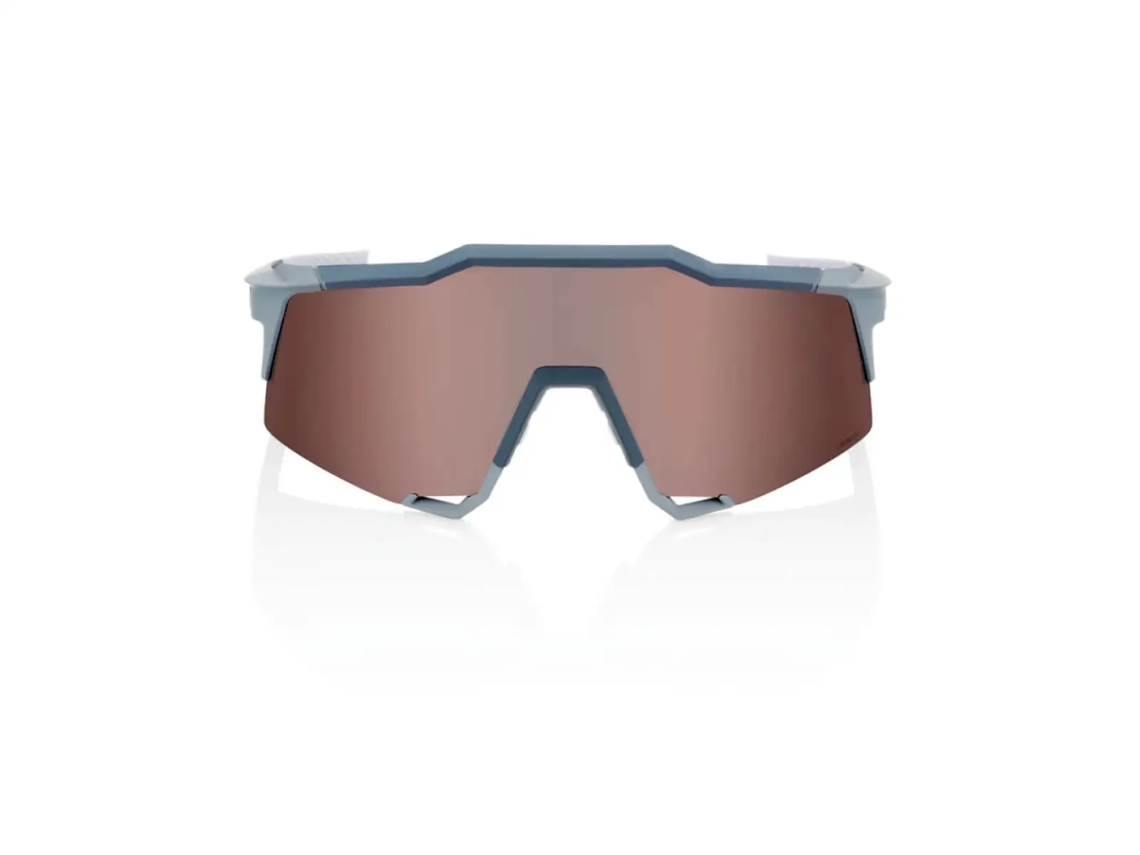 100% SPEEDCRAFT HiPER Crimson Silver Glasses Stone Grey/Brown