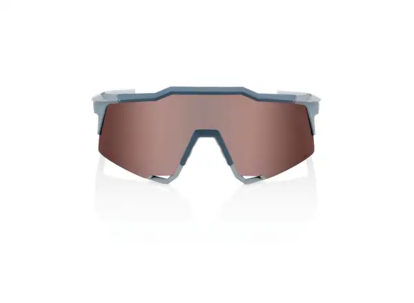 100% SPEEDCRAFT HiPER Crimson Silver Glasses Stone Grey/Brown