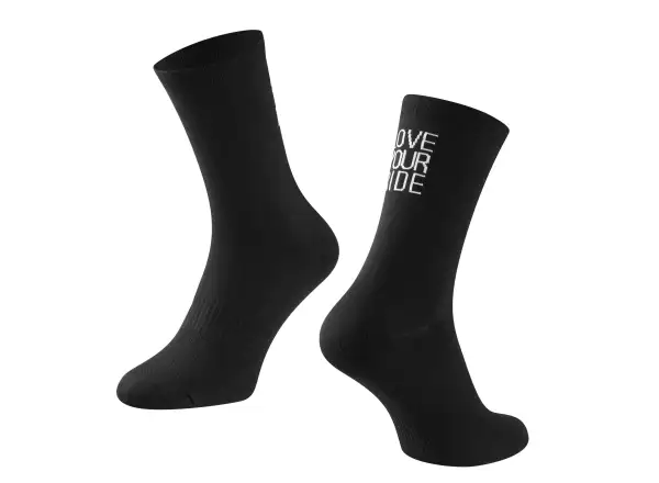 Force Love Your Ride socks black