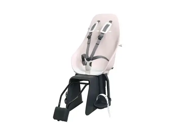 Urban Iki rear seat with adapter and frame carrier SET Sakura Pink/Shinju White