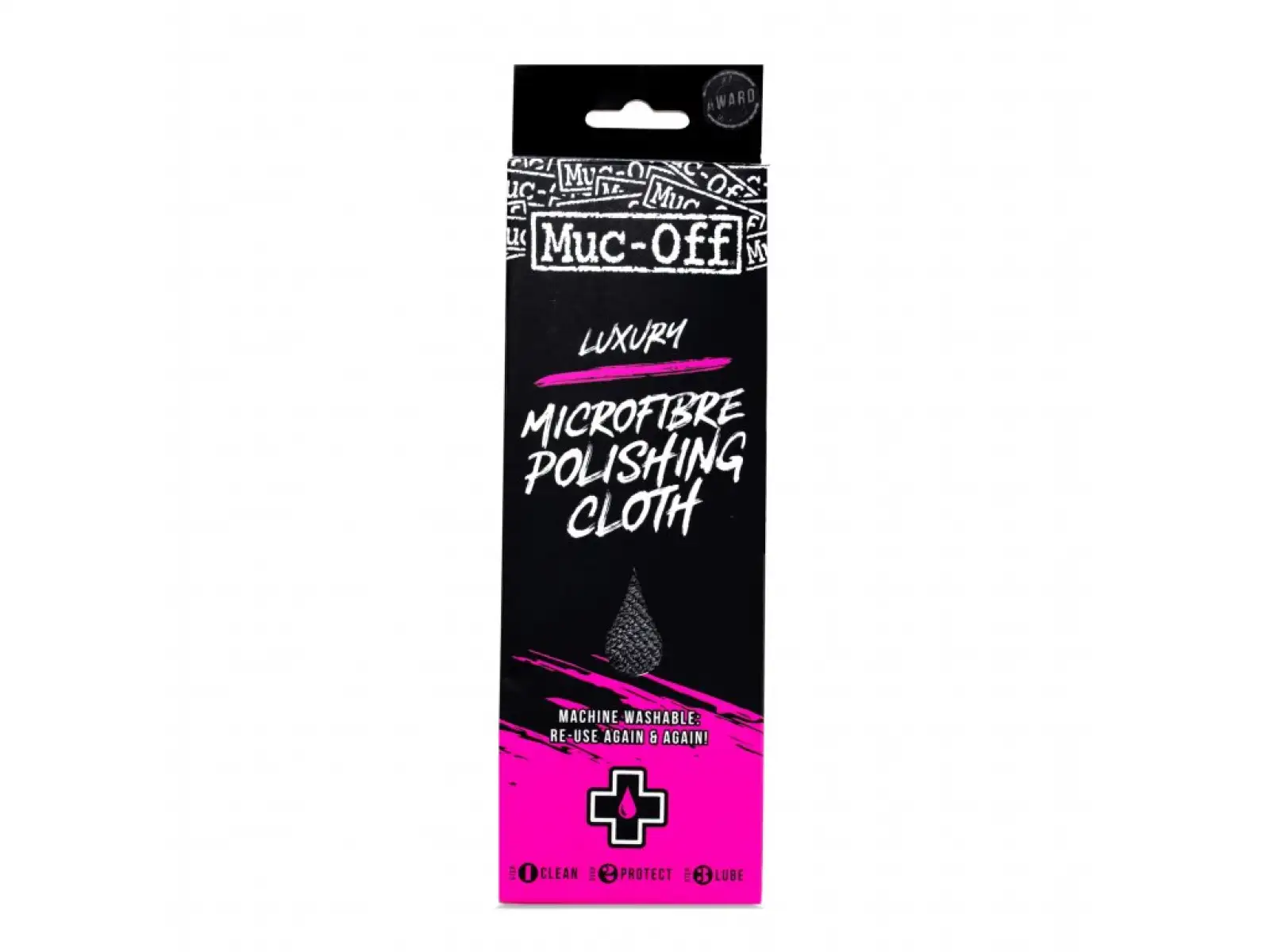 Muc-Off Microfibre Polishing Cloth 40x40 cm grey