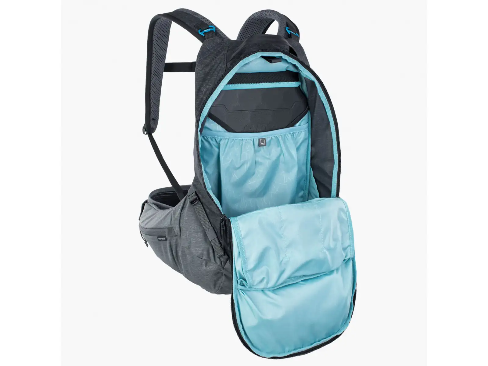 Evoc Trail Pro 16 backpack 16 l black/carbon grey