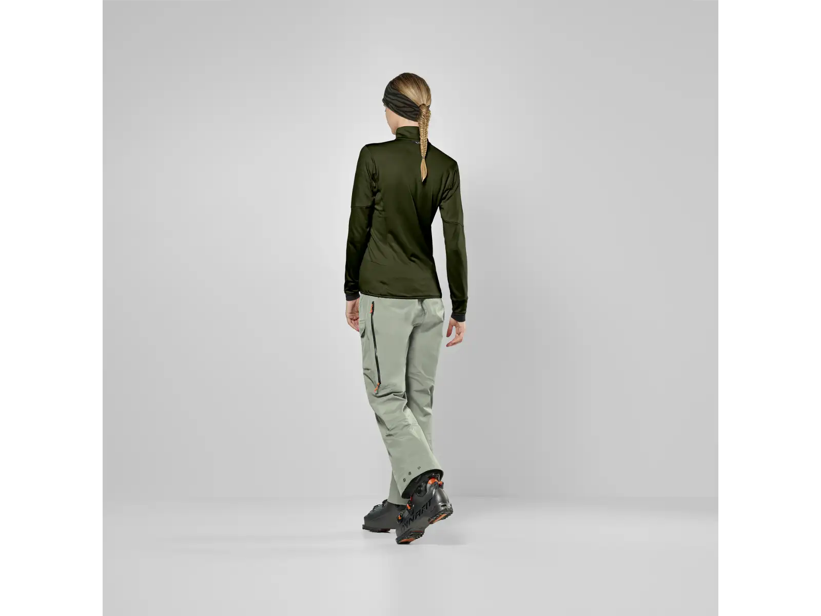 Salewa Sella Crevasse women's sweatshirt Dark Olive