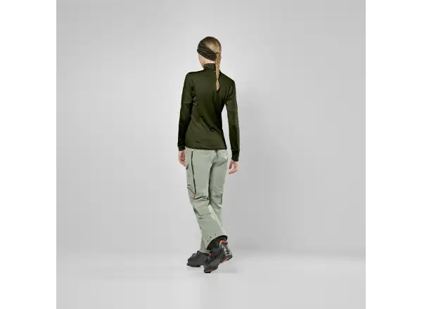 Salewa Sella Crevasse women's sweatshirt Dark Olive