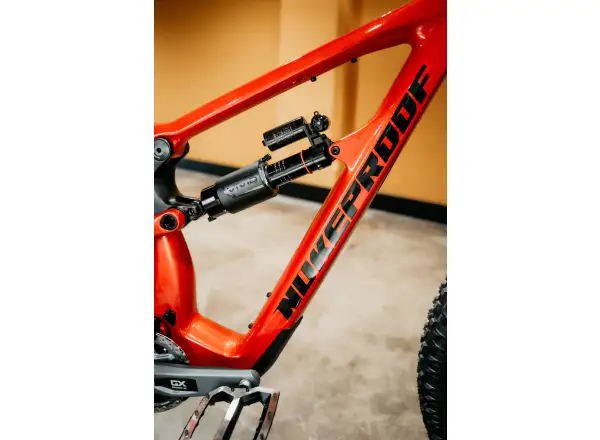 Nukeproof Mega Carbon Pro 290 T-GX full-suspension bike Red