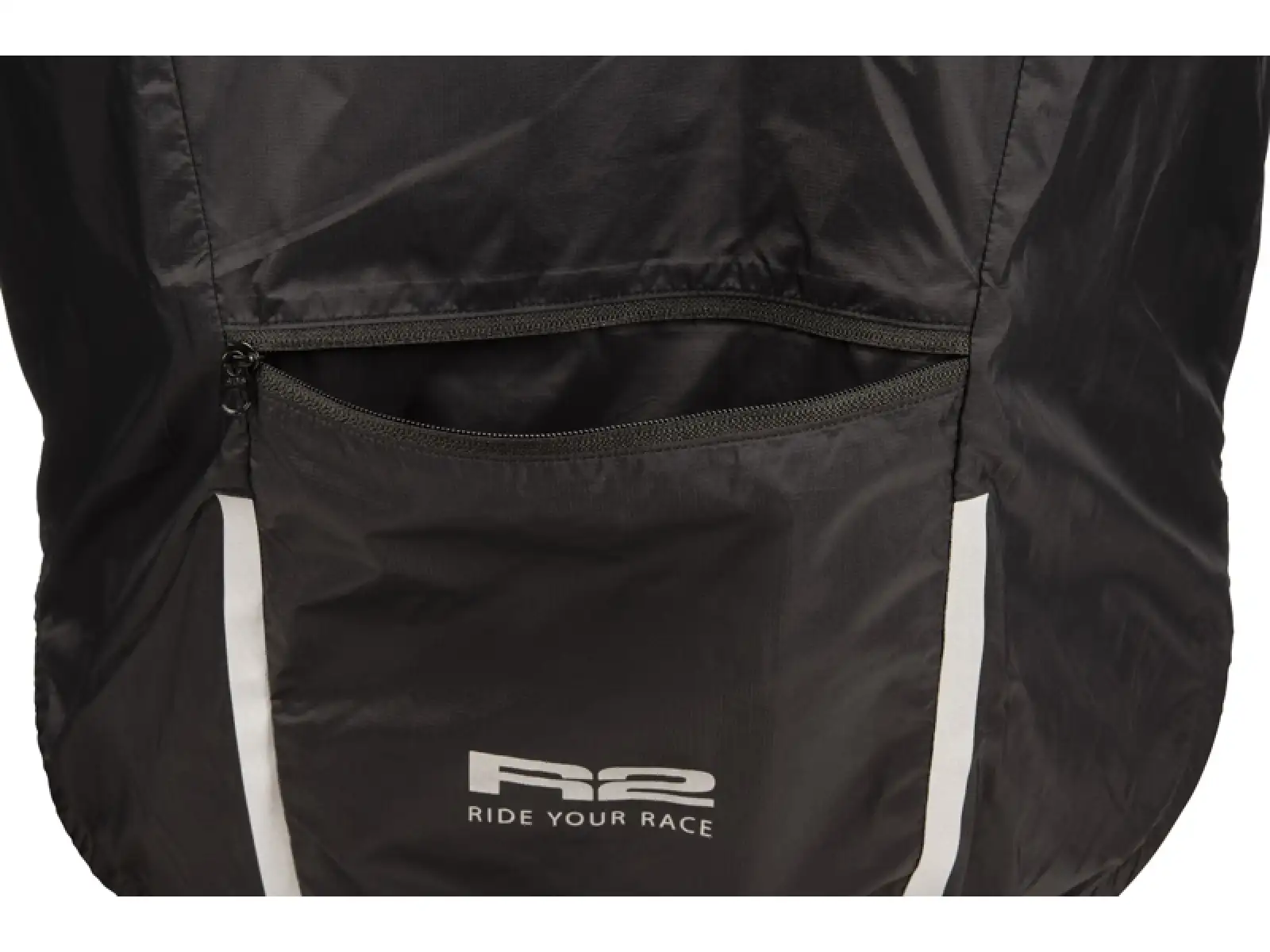 R2 Duos men's cycling jacket black