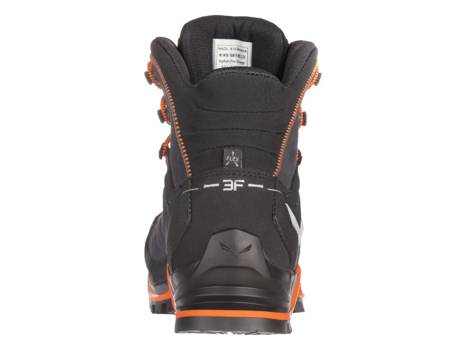 Salewa Mountain Trainer men's shoes asphalt/fluo orange