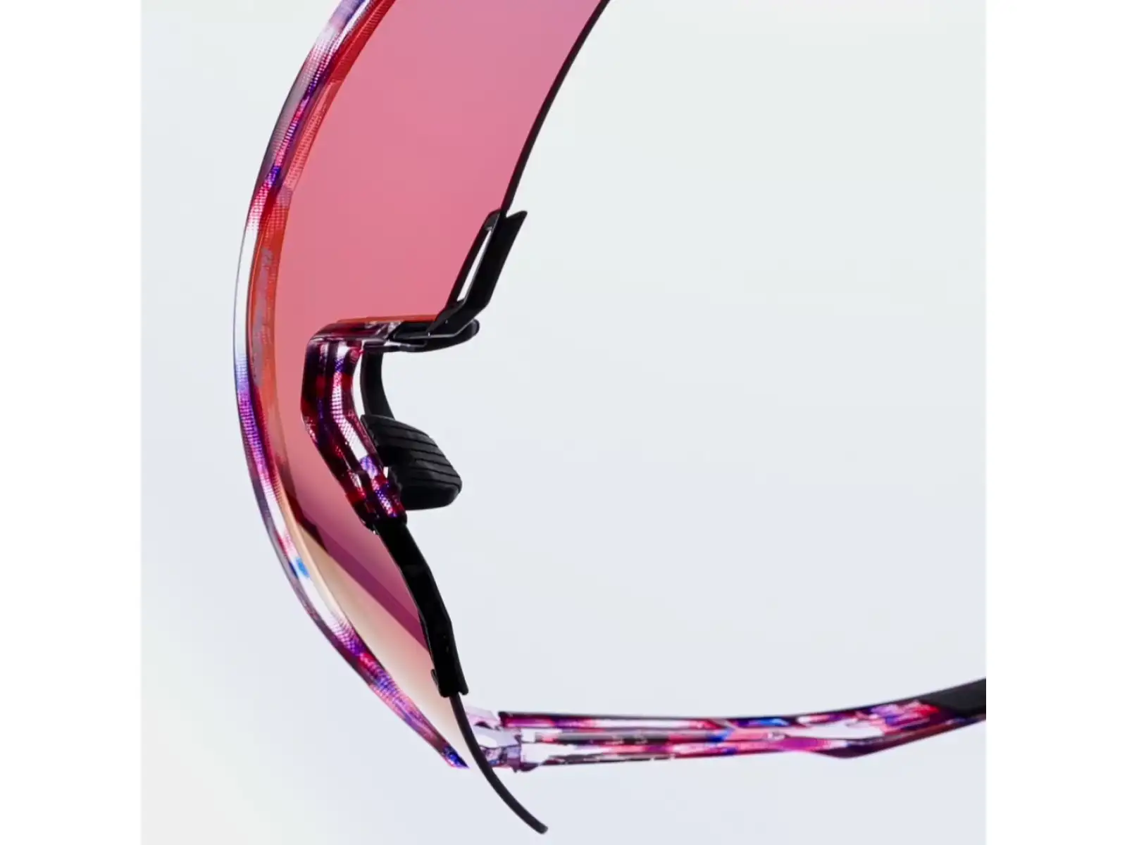 100% S3 glasses FDJ Gloss Translucent Red/Blue/HiPER Fire Red Mirror Lens