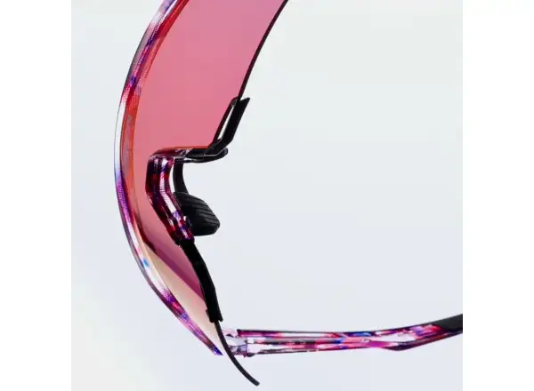 100% S3 glasses FDJ Gloss Translucent Red/Blue/HiPER Fire Red Mirror Lens