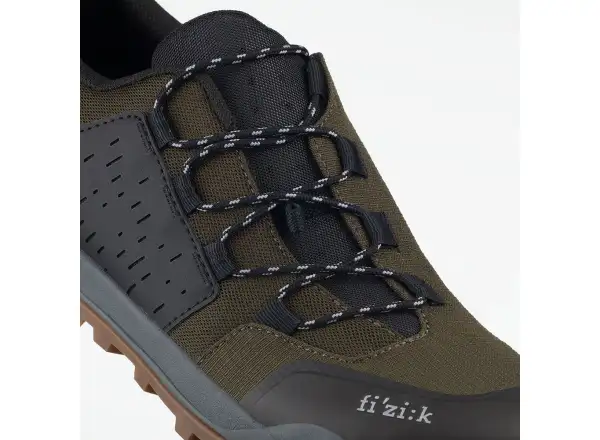 Fizik Terra Ergolace X2 MTB men's cycling shoes Olive/Caramel