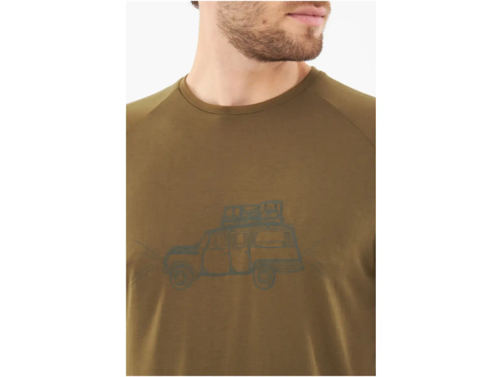 Viking Likelo men's T-shirt short sleeve Olive