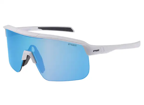 R2 Fusion sunglasses white/smoke/ice blue chrome