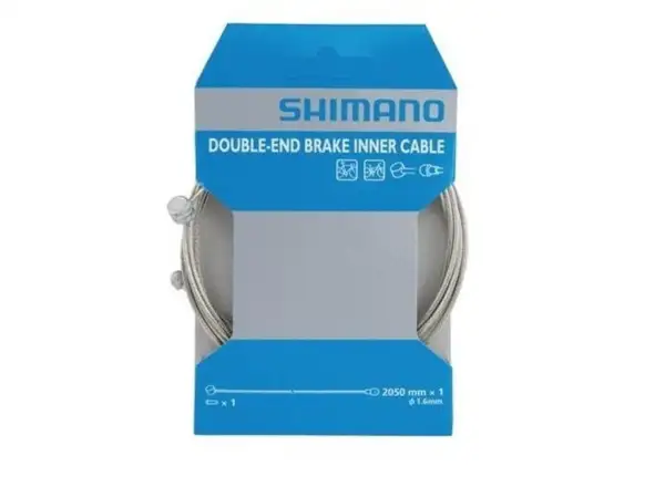 Shimano Double-End Inner Brake Cable Original Stainless Steel 1pc