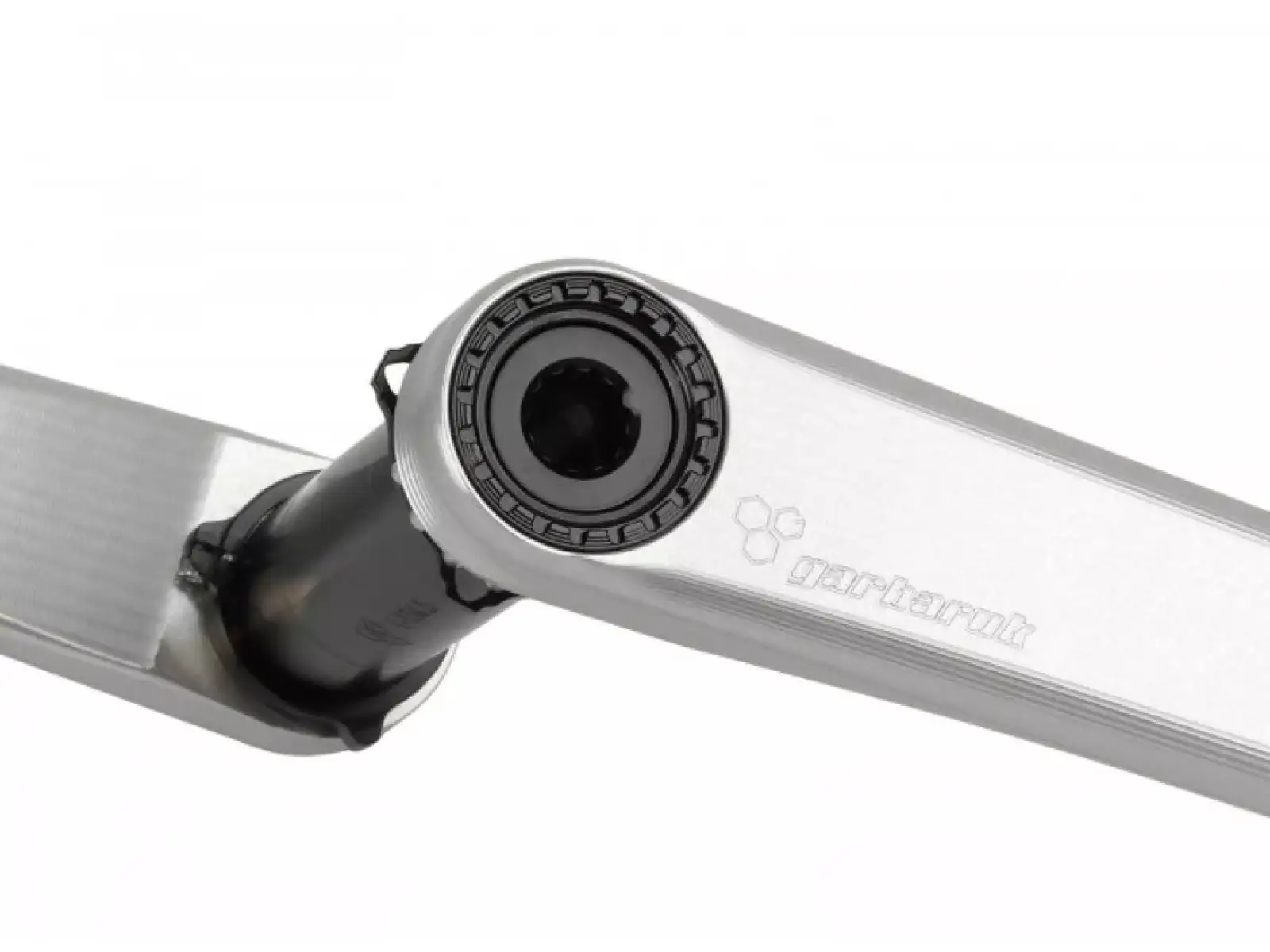 Garbaruk XC cranks silver/black