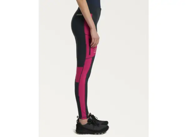 Haglöfs L.I.M Winter women's stretch pants dark grey/pink