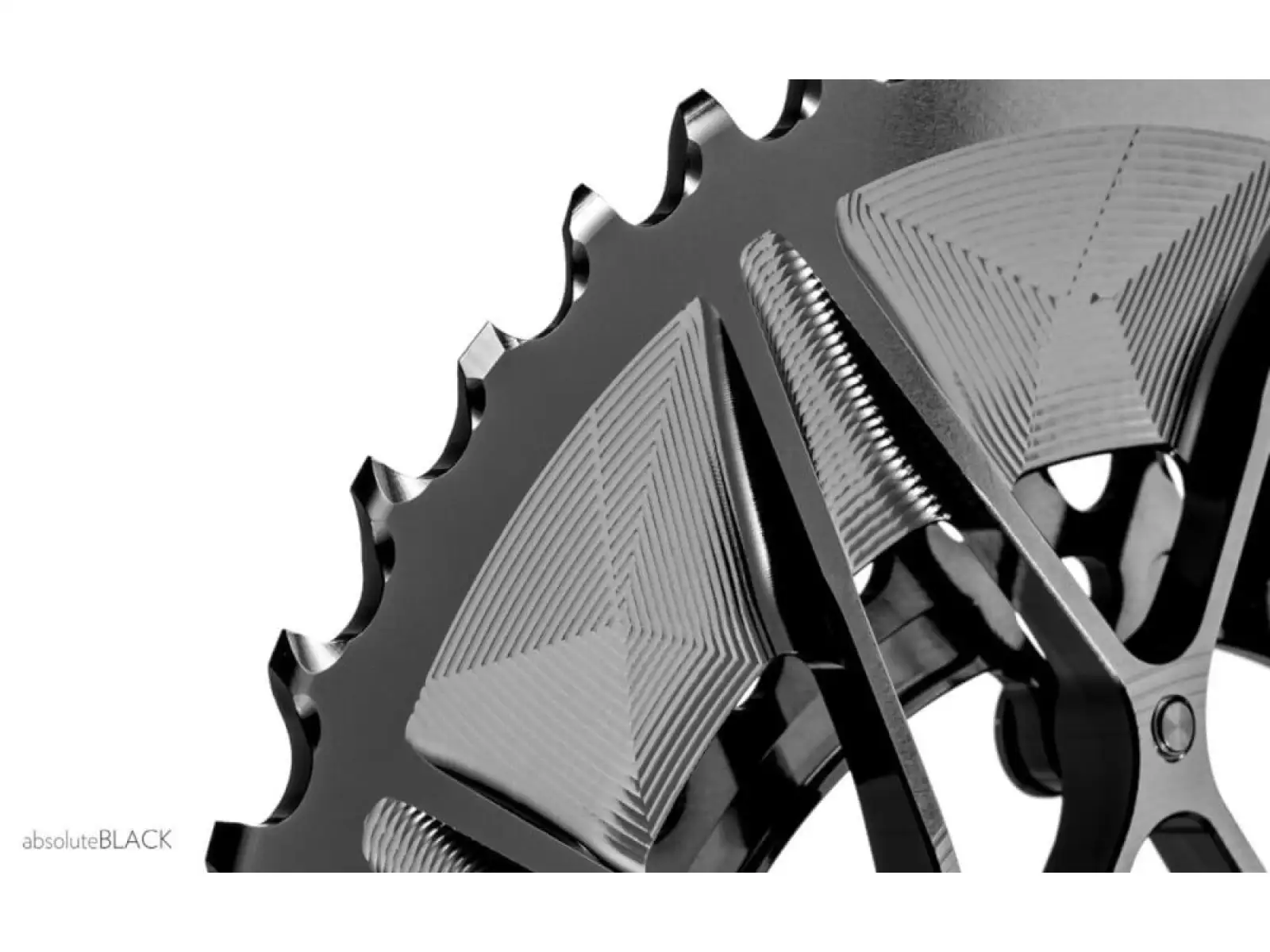 Absolute Black Cannondale Road Oval 50-34T chainring