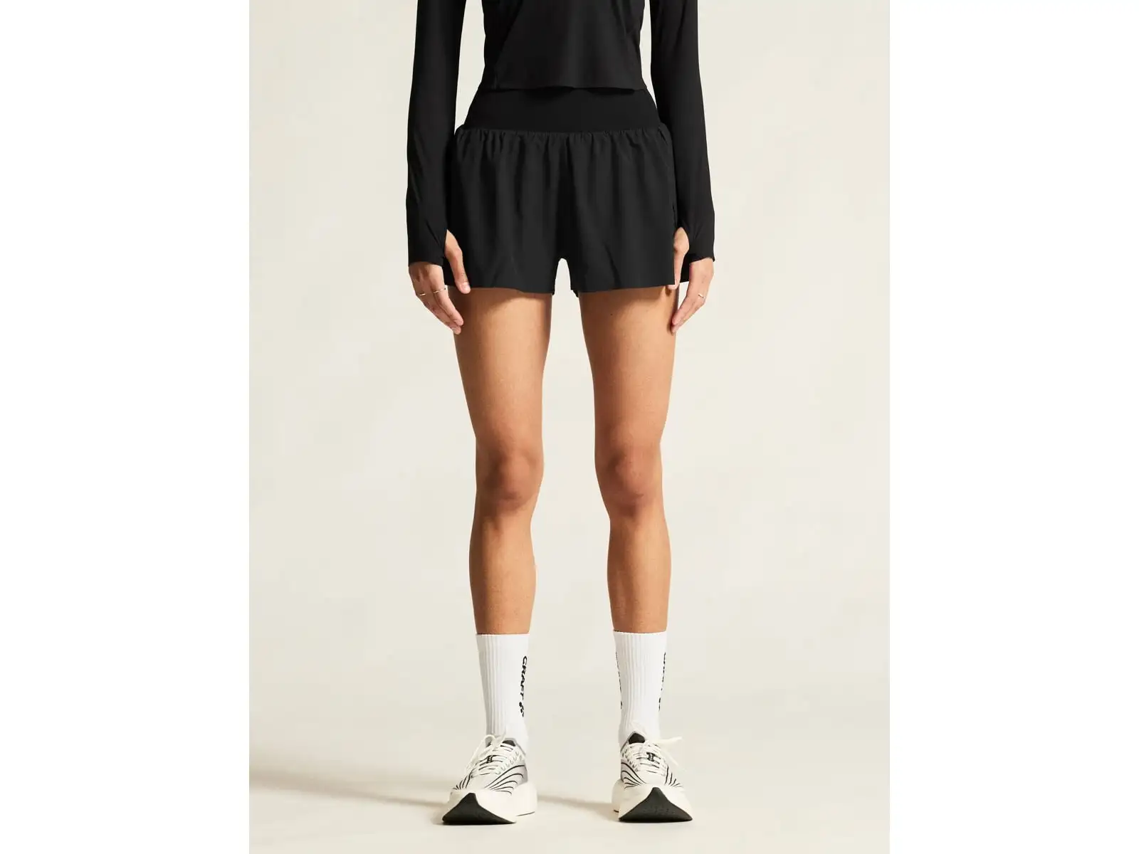 Craft Hypervent Wide women's running shorts black