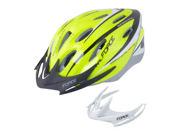 Force Hal helmet fluo/black