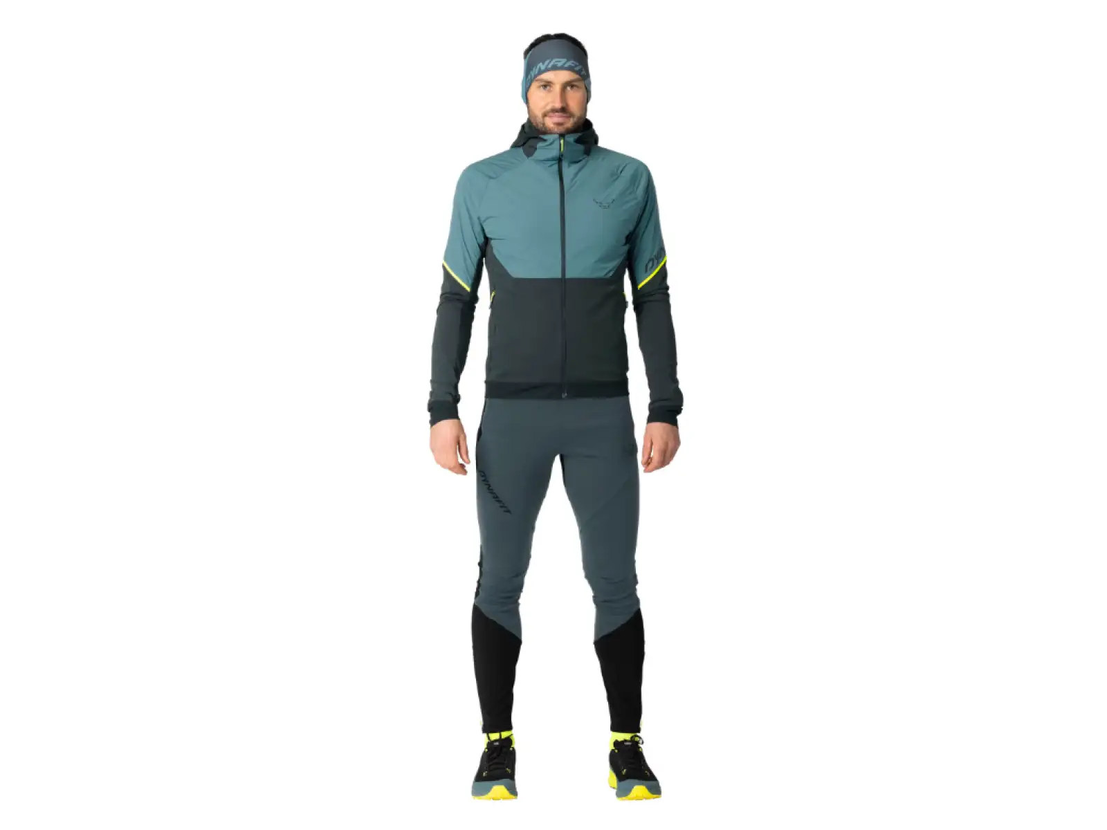 Dynafit Alpine Hybrid men's running jacket Smoke Blue