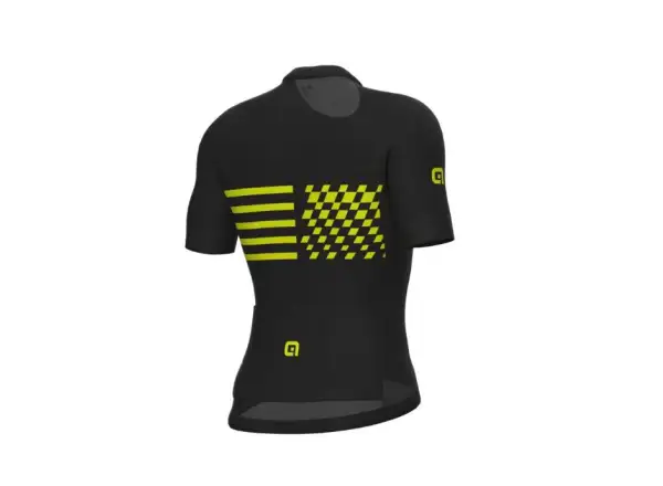 Alé PR-E Play men's jersey short sleeve Black