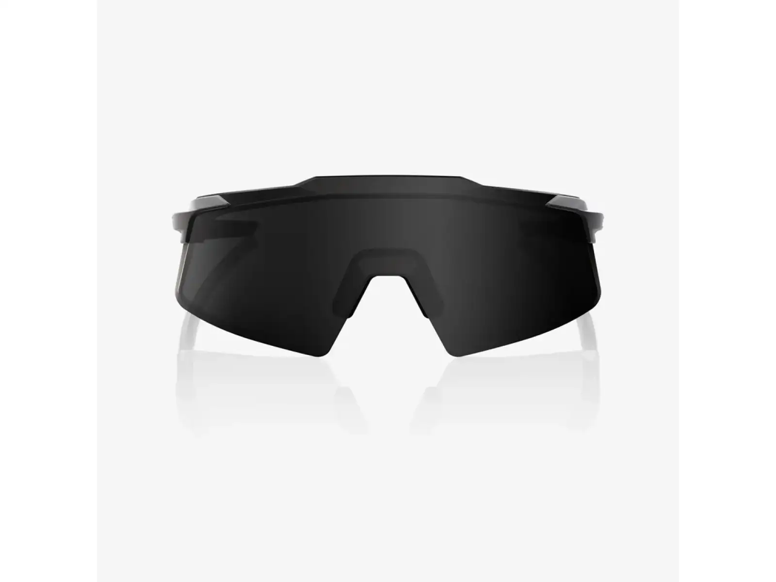 100% Aerocraft sunglasses Matte Black/Black Mirror