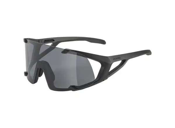 Alpina Hawkeye glasses All Black Matt
