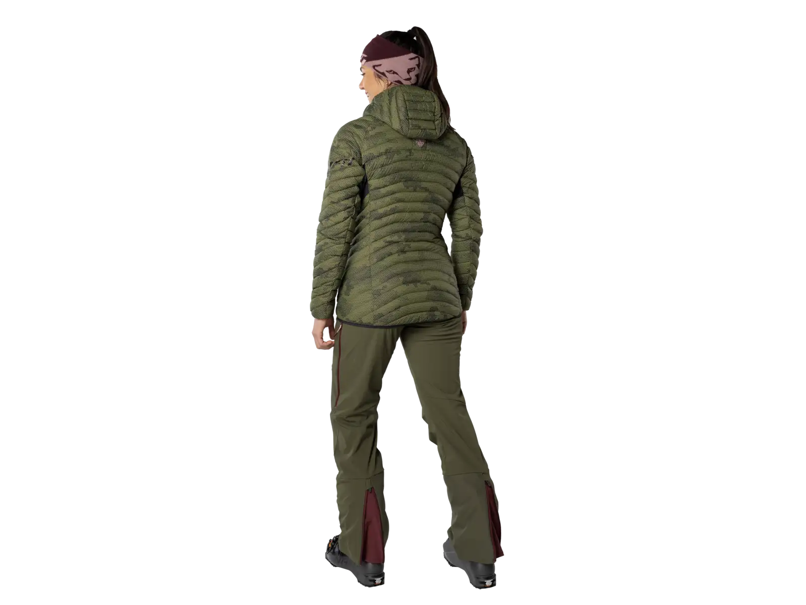 Dynafit Radical women's down jacket Capulet Olive Camo