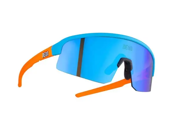 Neon Viper glasses Cyan Orange Mirror Blue Cat 3