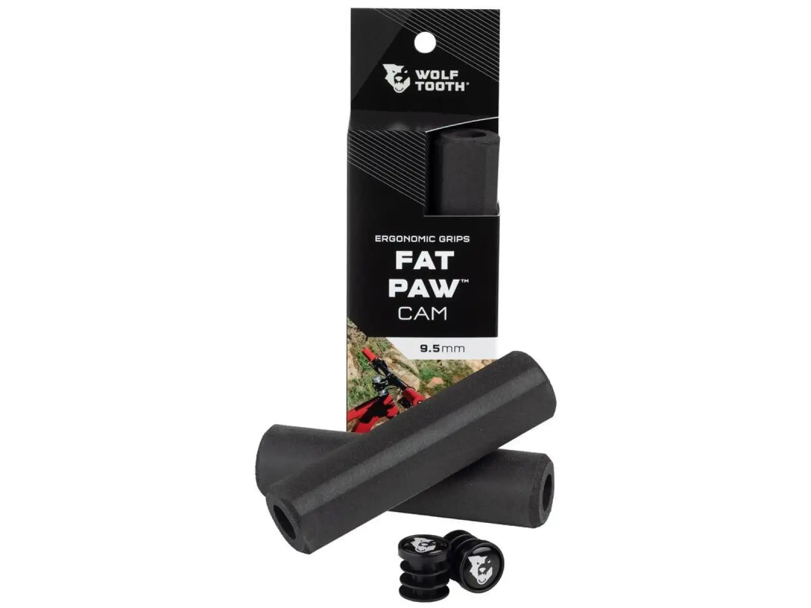 Wolf Tooth Fat Paw Cam 9.5 mm grips black