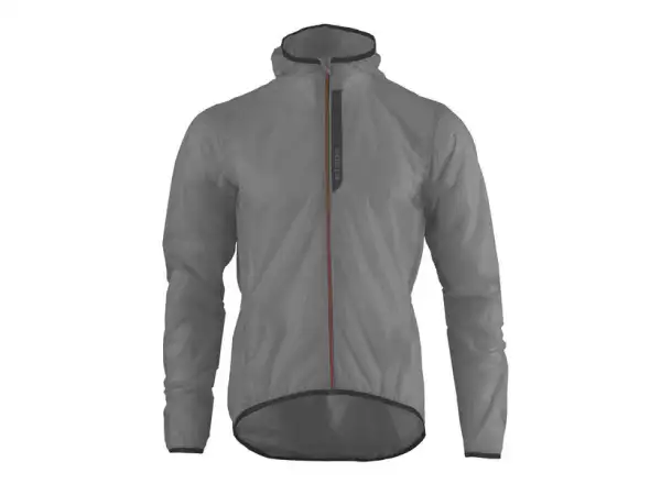 Etape Vento men's raincoat grey transparent