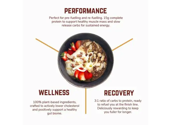Veloforte Overnight Oats Strawberry & Coconut
