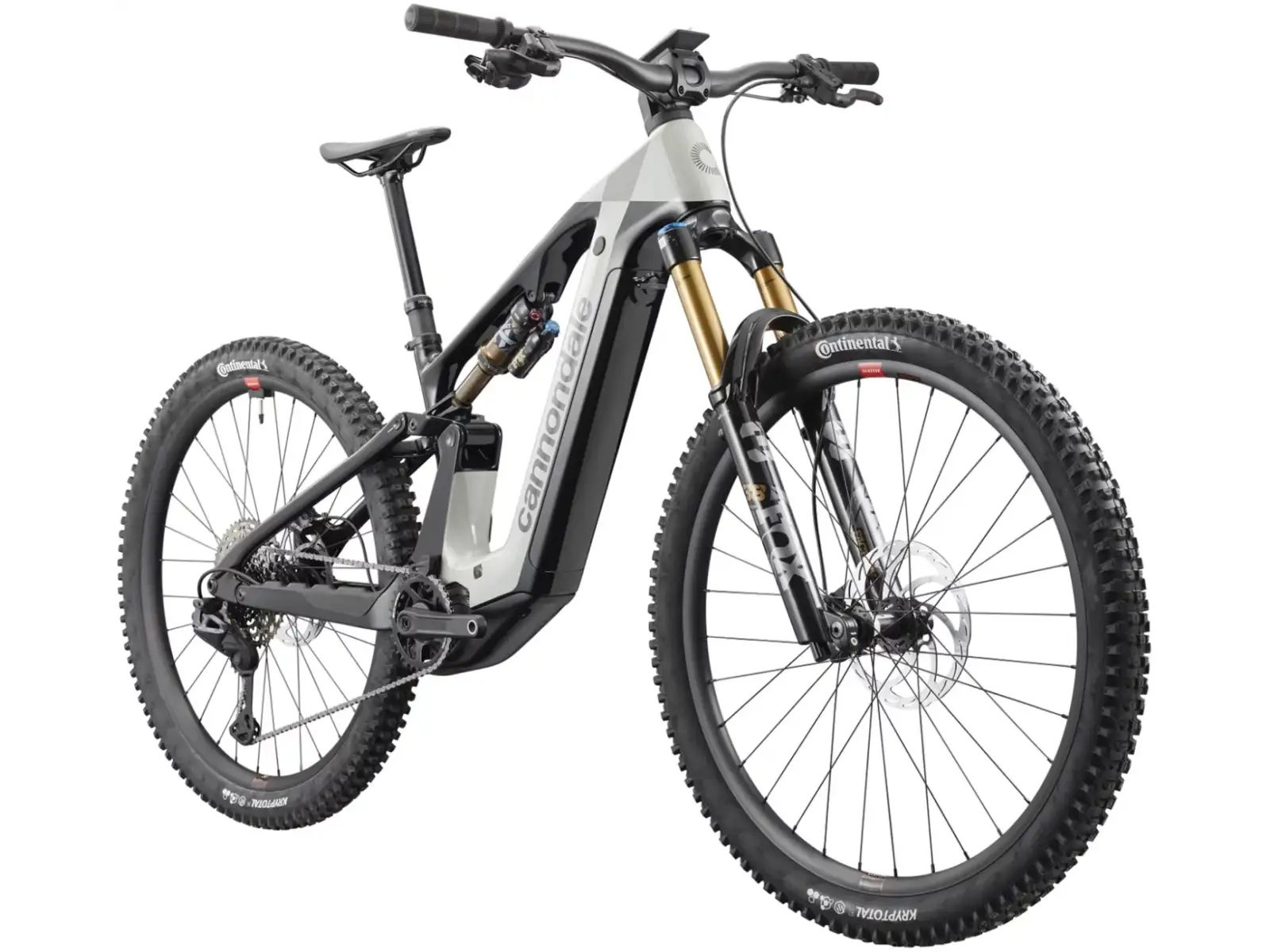 Cannondale Moterra Carbon 1 full-suspension e-bike Tiger Shark (TSK)